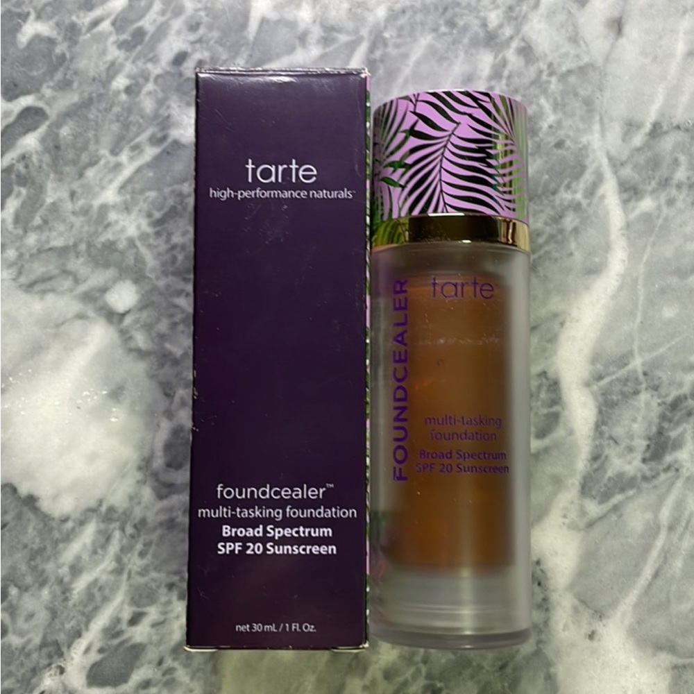 New Tarte Foundcealer Multi-Tasking Foundation Mahogany